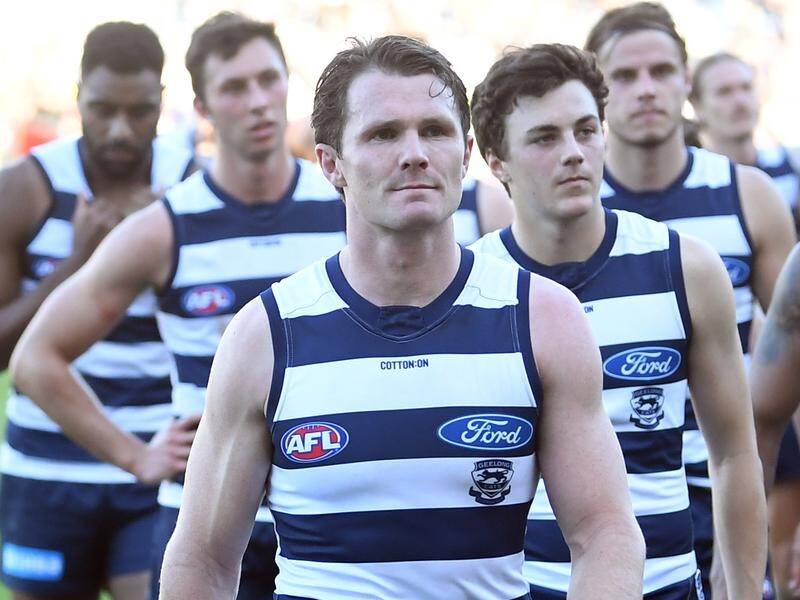Patrick Dangerfield is facing disciplinary action for an off-the-ball incident against GWS.