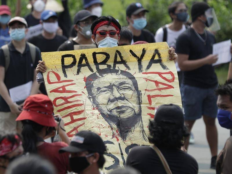 A UN report says Philippines President Duterte's "incendiary" language encourages violent force.