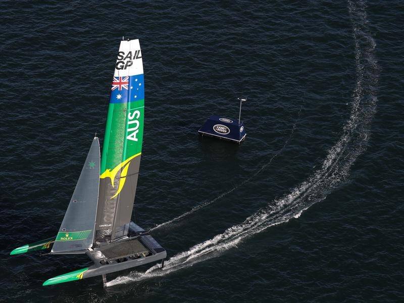 Australia has won the opening SailGP event in Sydney harbour, beating Japan in the final.