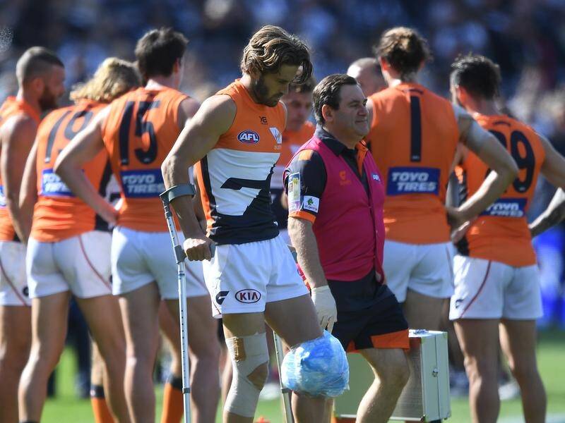 GWS co-captain Callan Ward's AFL campaign is over.