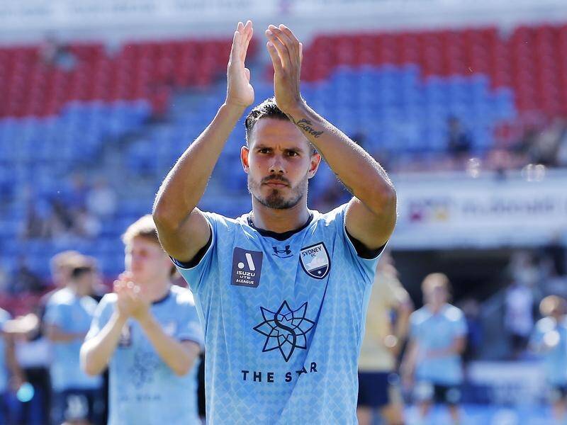 Jack Rodwell may have played his last game for Sydney FC. (Darren Pateman/AAP PHOTOS)