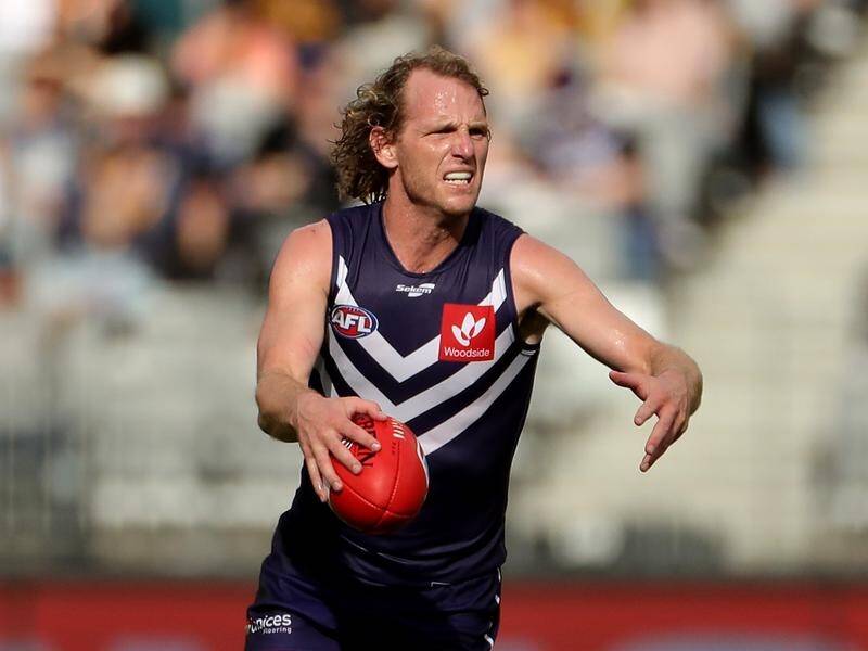 David Mundy was a standout for the Dockers in their AFL win over the Hawks.
