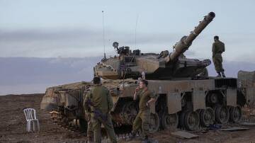The chief of the Israeli armed forces says now is the time to bolster the army's readiness. (AP PHOTO)