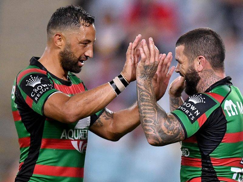 Benji Marshall (l) will be itching to get on the field against his former team Wests Tigers.