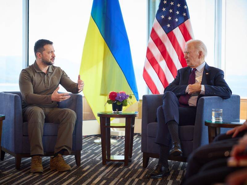 Talks on Ukraine security with the US follow President Zelenskiy's NATO meeting with President Biden (EPA)
