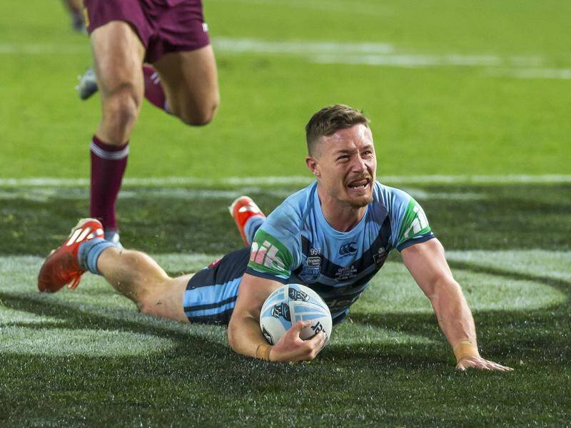 Damien Cook credited James Tedesco for his try in Wednesday's State of Origin decider.