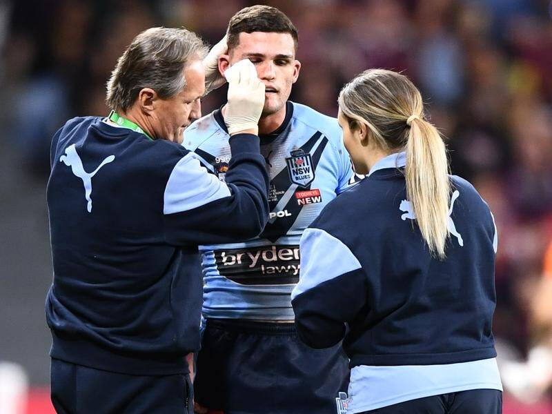 NSW playmaker Nathan Cleary has been ruled out of Penrith's NRL team to play Cronulla.