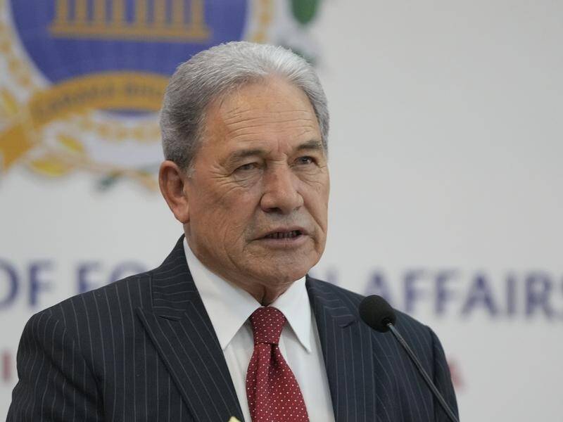 NZ deputy PM Winston Peters has railed against immigration levels in a wideranging hour-long speech. (AP PHOTO)