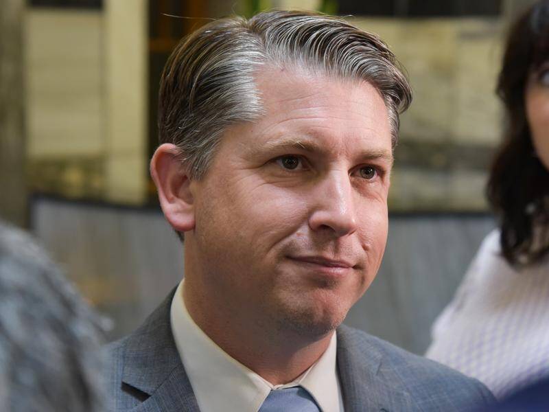 New Zealand Immigration Minister Michael Wood has resigned for failing to disclose shareholdings. (Ben McKay/AAP PHOTOS)