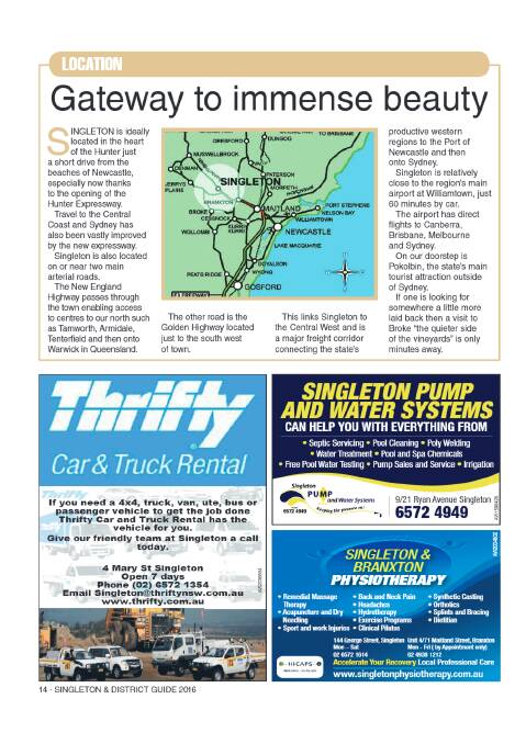 Singleton District Guide 2016