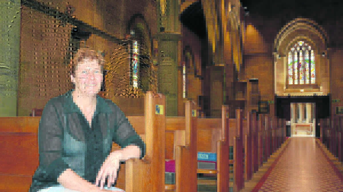 NEW CALLING: Singleton Anglican parish’s assistant priest Rev Jenny Foley.