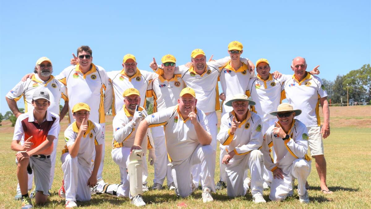 SDCA T20 FINALS: Victorious Valley celebrate their Third Grade title this afternoon.