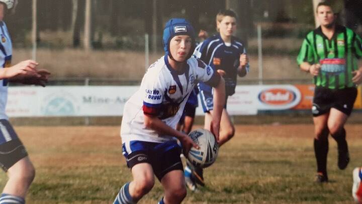 FLASHBACK: Connor Kirkwood helped guide his junior Greta Branxton side to junior premiership glory in 2008, 2010, 2011 and 2012. (Photo supplied)
