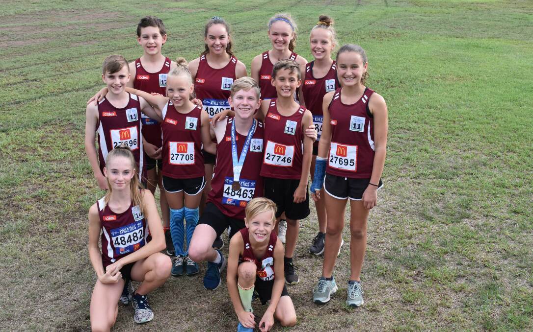 HAPPY DAYS: A total of 12 Singleton Track and Field Club members represented our region at the Little Athletics NSW State Championships.