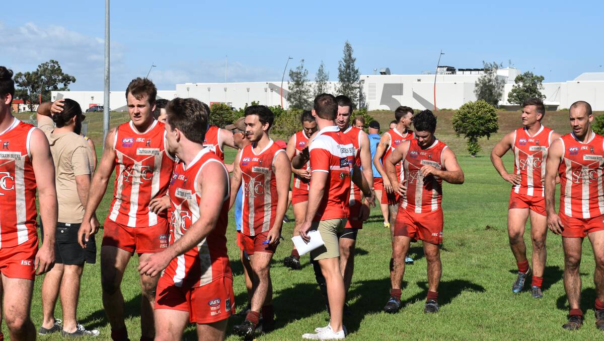 The Singleton Roosters' senior side successfully opened its 2019 AFL Hunter Central Coast campaign with a 17-point win over Nelson Bay on Saturday afternoon. (Photos courtesy of Brianna Howard)