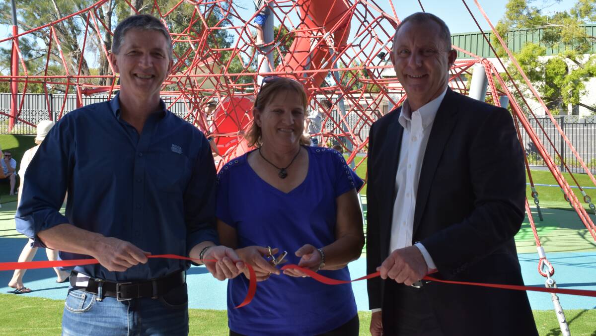 Riverside Park, Singleton's newest landmark, is now open to the public as locals gathered with excitement for the playground's opening ceremony.