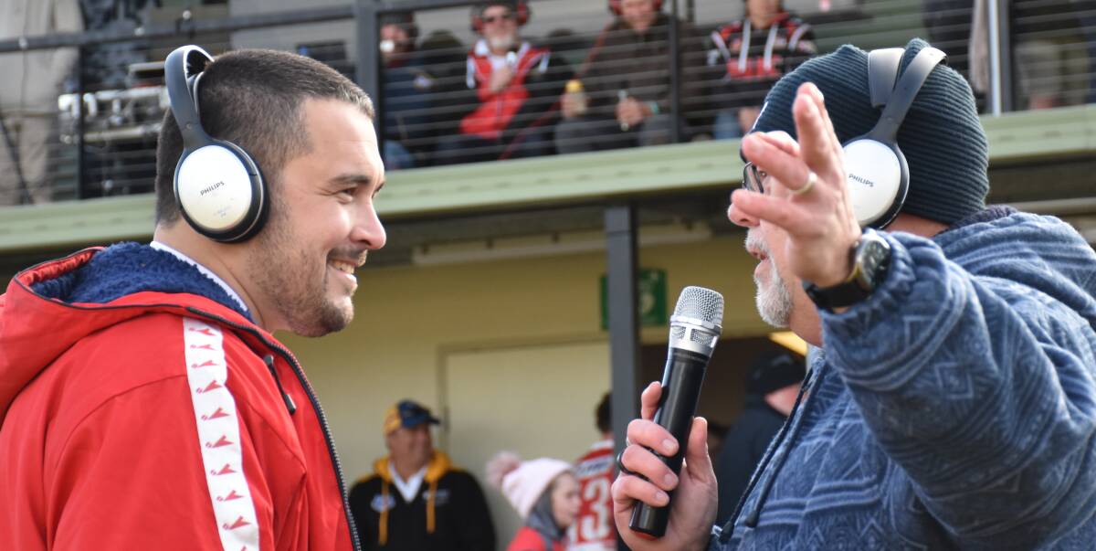 THE RETURNING GREYHOUND: Singleton's first grade coach made his second on field cameo for the Greyhounds on Sunday. He aims to continue this weekend against Scone.