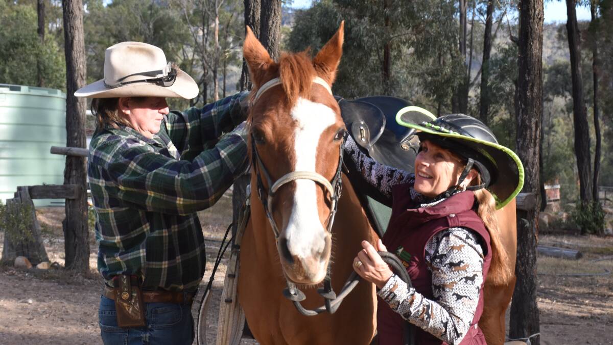 THE POWER COUPLE: Famous endurance riders Gary and Debbie Pevy have called Jerrys Plains home since 2010.