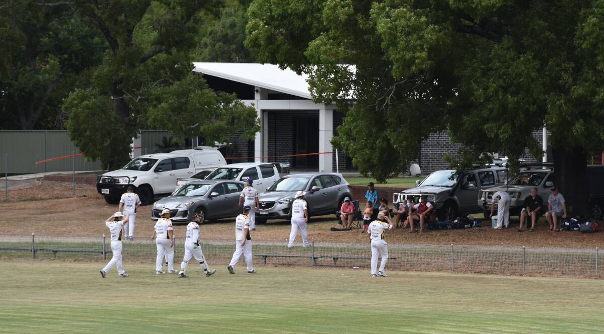 UNLUCKY: One month ago JPC rallied over to greet their fans after winning the T20 first grade final at Howe Park. This time Josh Harvey's men sat in bitter silence.