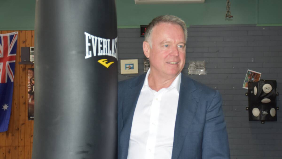 ELECTION TIME: Joel Fitzgibbon MP is known to be the undisputed heavyweight of his Federal seat.