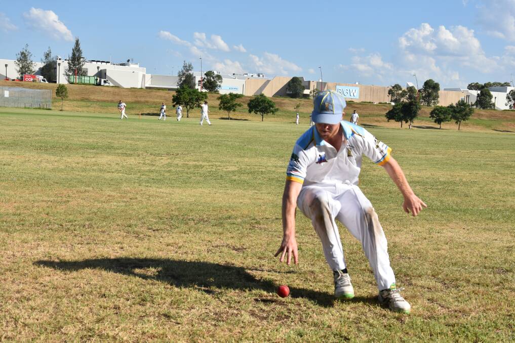 EYE ON THE BALL: Creeks were unable to match first grade side JPC this afternoon after the Greg Thrift inspired outfit celebrated a third straight win.