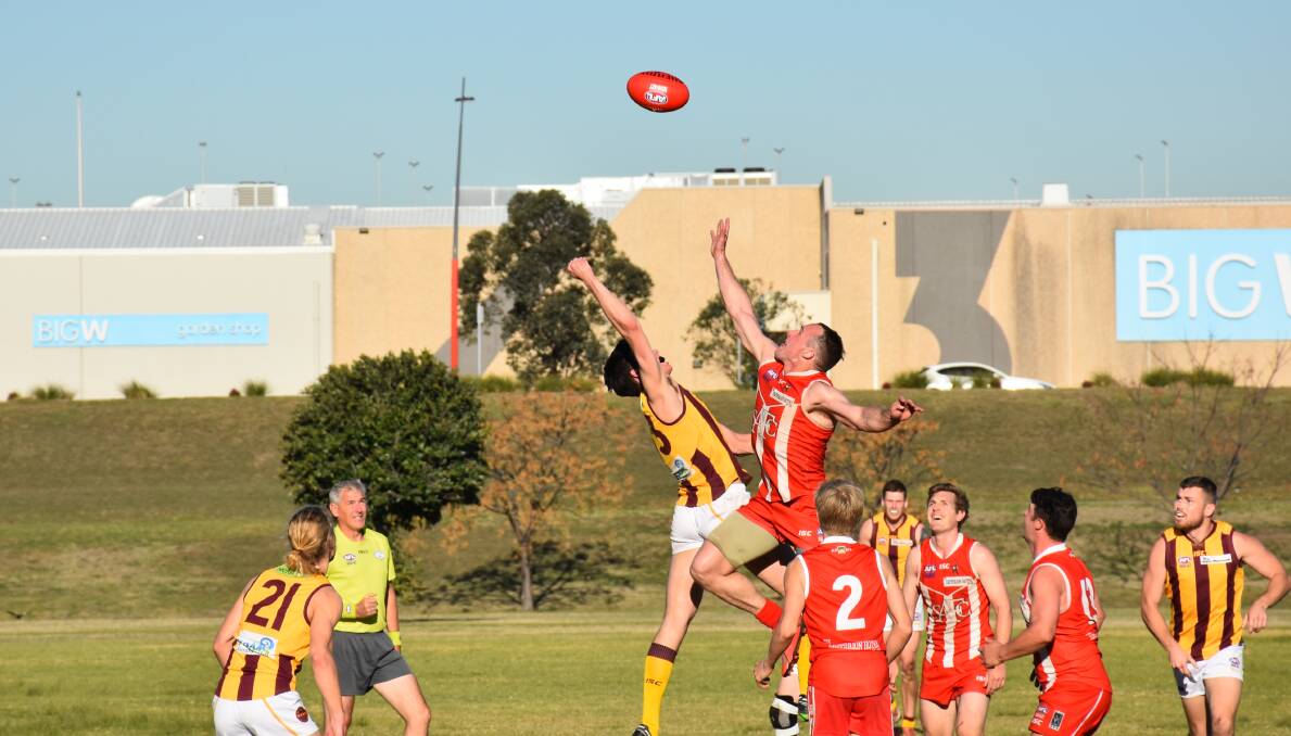 The Singleton Roosters pulled off the AFL Hunter Central Coast senior competition's upset victory of the year last weekend when defeating Cardiff by 39-points at Rose Point Park. (Photo gallery by Brianna Howard)