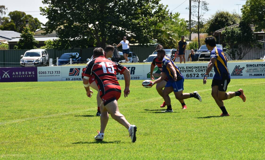 FROM THE ARCHIVES: Singleton plays host to Southern Beaches at the 2018 Hedweld Singleton Sevens tournament. The two sides will now play off this Saturday afternoon.