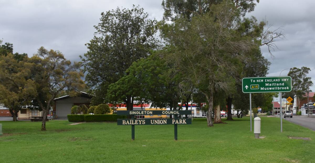 MEETING POINT: Singleton's Bailey Union Park.