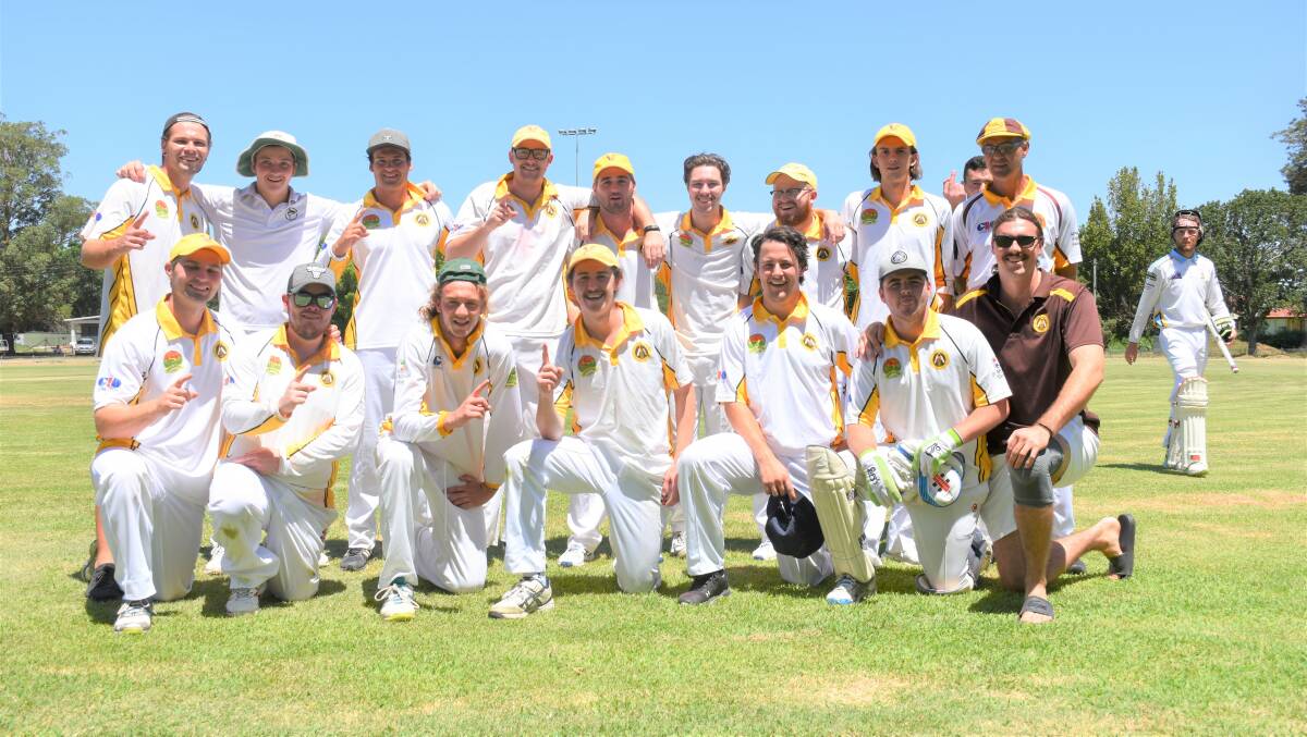 SDCA T20 FINALS: Victorious Valley celebrate their Second Grade title this afternoon.