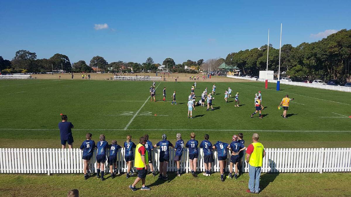 The talented St Catherine's Catholic College rugby ten-a-side line-up has secured three victories in the NSW CPS rugby knockout tournament in Sydney this morning.