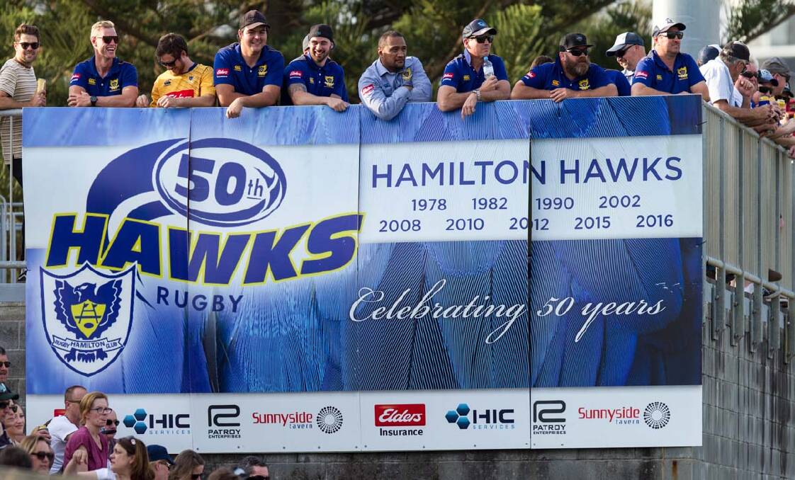 THE NEW POWERHOUSE: The Hamilton Hawks won their inaugural first grade title in 1978. 