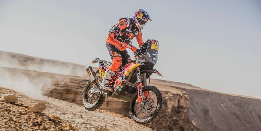 THREE STAGES TO GO: Toby Price has climbed back to the top three in this year's Dakar Rally. Can he claim a third crown in 2020? (Photo courtesy of Toby Price Media)