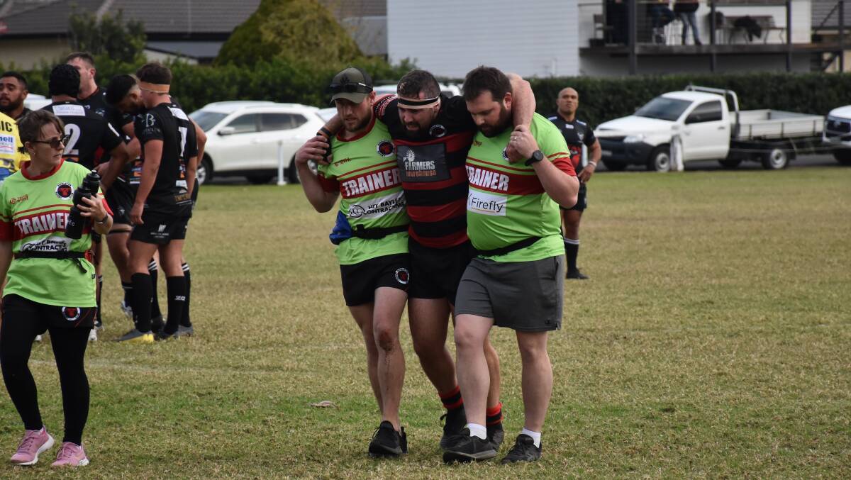 ANOTHER BULL GOES DOWN: Jackson Walsh suffered a season ending hamstring injury in the opening minutes against Maitland last month.