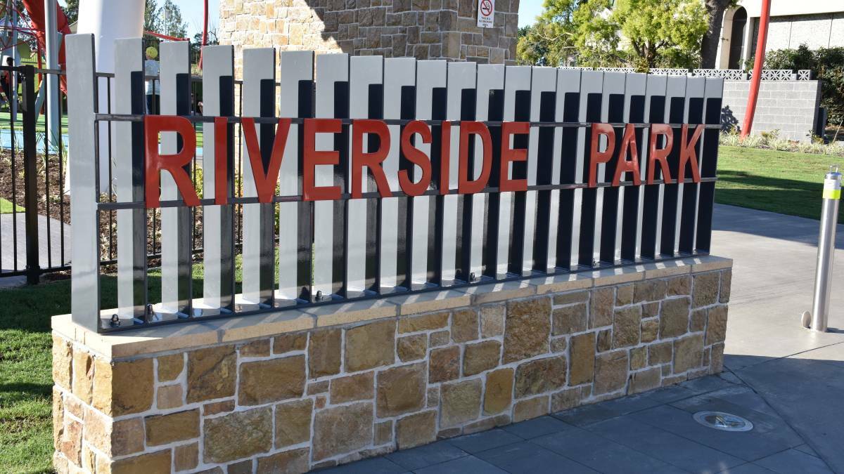 NEW LANDMARK: Riverside Park was opened by Cr Sue Moore and Michael Johnsen MP on December 8, 2018.