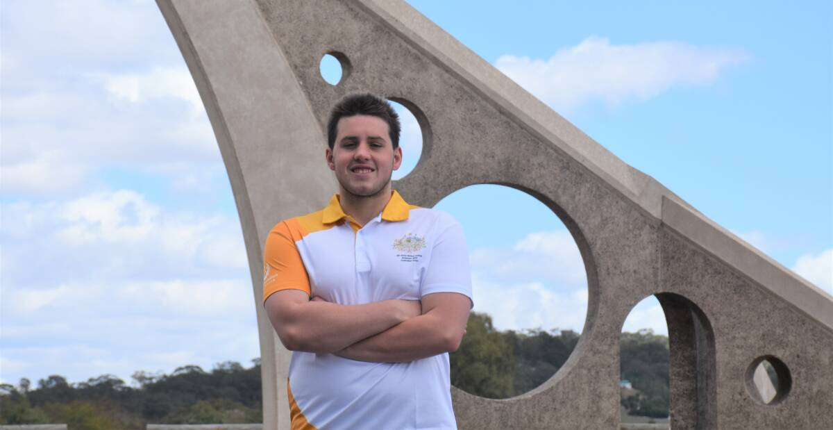 SUPERFISH: Singleton's Darcy Gilson will represent Australia at the 2019 INAS Global Games to be held in Brisbane this Saturday.