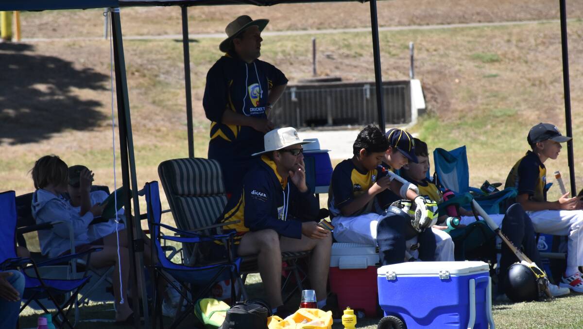 FROM THE SIDELINES: Coaches and parents watched on from the sidelines throughout Sunday morning at Cook Park 3.
