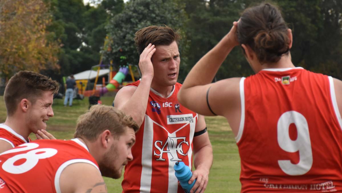 THE HERO: First year Singleton Rooster Will Brayshaw found two late goals to inspire his side to a memorable one-point win.