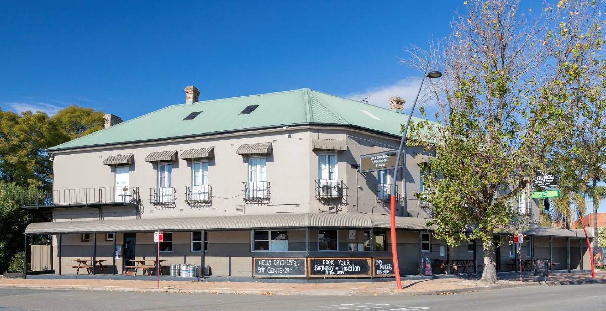 UP FOR SALE: Singleton's Imperial Hotel pictured last month.