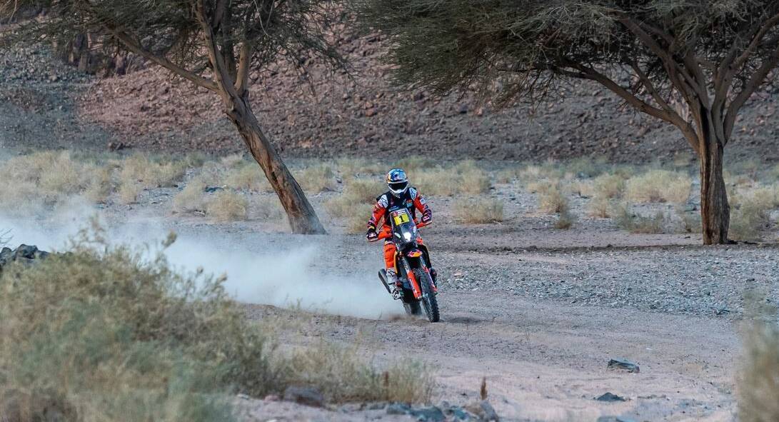 CLOSING IN: Toby Price is now ranked second in the 2020 Dakar Rally thanks his Stage 5 victory. (Photo by Toby Price Racing)