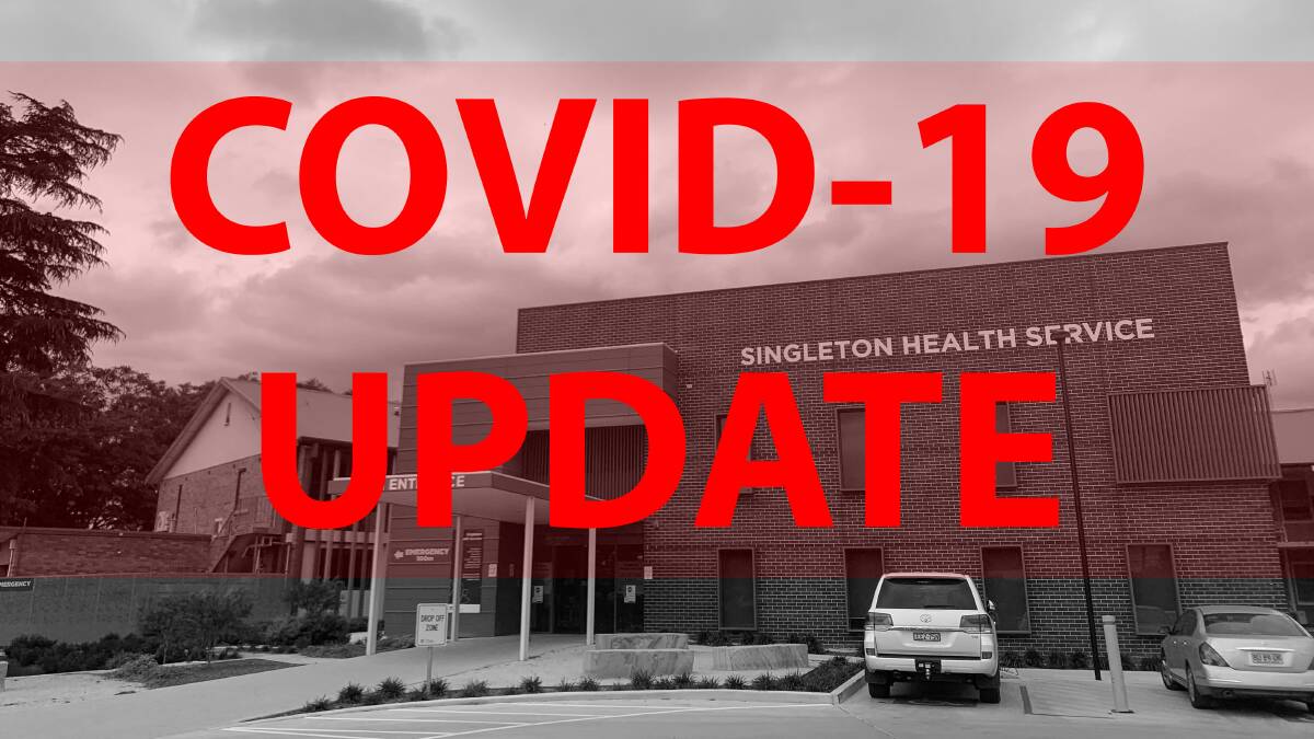 UPDATE: According to the NSW Health website there are between one and four cases in both the Singleton and Upper Hunter LGAs.