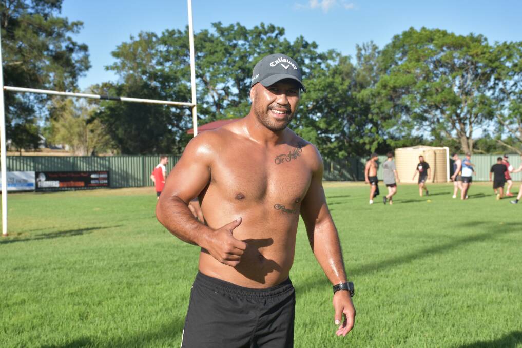 RAGING BULL: Rapine Mason will represent the Singleton Bulls' Hedweld Rugby Sevens side this weekend.