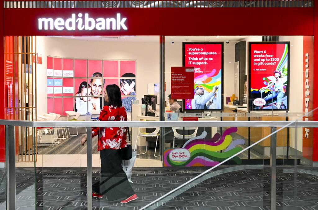 Personal details of Medibank have been stolen in a cyb er attack. Picture by AAP/Lukas Coch
