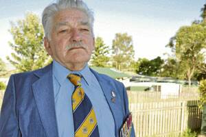 READY:  Bill Beggs will be among the veterans to participate in Singleton’s Anzac Day march tomorrow.